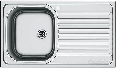 LAVELLO 1 VASCA CON GOCCIOLATOIO A SINISTRA, NUOVO