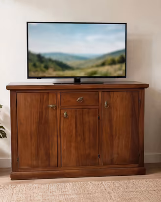 credenzino il legno 3 ante più un cassetto 