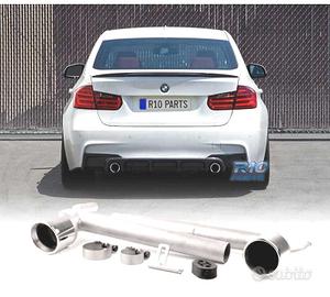 KIT SCARICO CON TERMINALI BMW F30 F31 LOOK M PERFO