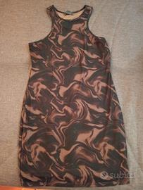 vestito corto largo taglia 46