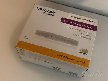 Switch 8 porte Netgear GS608 