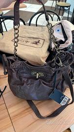 Borsa in vera pelle Pepe Jeans