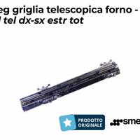 Coppia guide telescopiche Forno SMEG Mod SF750BS