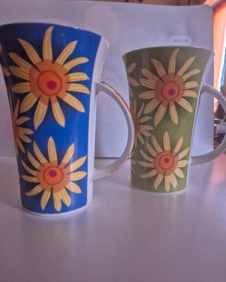 Mug / tazze alte in porcellana