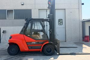 CARRELLO ELEVATORE MULETTO DIESEL LINDE 80 QUINTAL