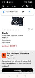stivale Prada 