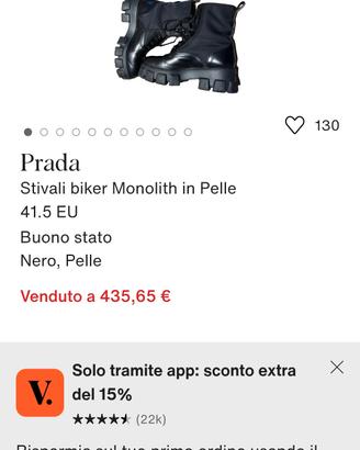 stivale Prada 