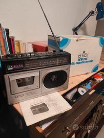Radio Elbex CR03C 1981 perfetta con scatola e libr