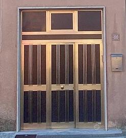 portoncino ingresso alluminio