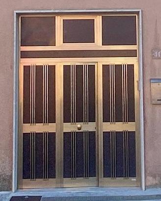 portoncino ingresso alluminio