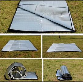Tappeti campeggio in foglia di alluminio da 200cm,