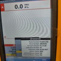 Fluke 125B Oscilloscopio 2 ch 40 Mhz