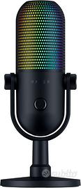Razer Seiren V3 Chroma Microfono USB RGB a condens