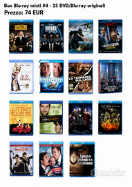 Box Blu-ray misti #4 - 15 DVD/Blu-ray originali