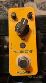 Mooer yellow comp per chitarra