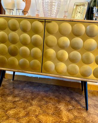 Splendida credenza design legno e metallo