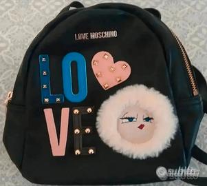 3 zainetti borse love moschino 