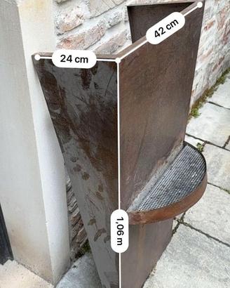 Fioriere in corten da esterno