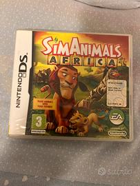 sim animals africa-gioco nintendo ds