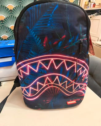 Zaino Sprayground Magenta Neon Jungle