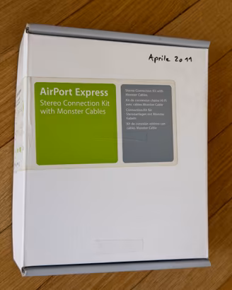 AirPort Express Monster + cavi XtremeHD/XtremeMac