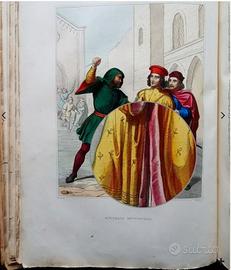 Galleria storica dell’Italia con intagli miniati