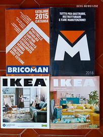 Giornali e riviste Ikea e Bricoman .non solo