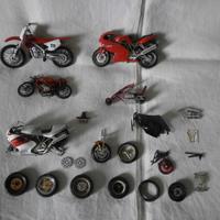 4+1 Modellini di MOTOCICLETTE - Cm. 6,5 - 12