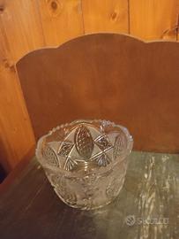 insalatiere in cristallo vintage