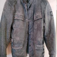 Giacca da moto in pelle.