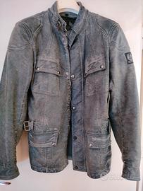 Giacca da moto in pelle.