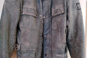 Giacca da moto in pelle.