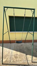 Altalena con struttura da interrare