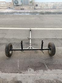 Carrello per motozappa. 