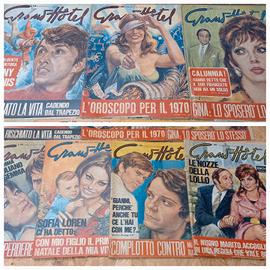 Lotto Riviste 1970 Grand Hotel attori fotoromanzo