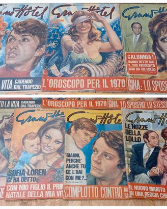 Lotto Riviste 1970 Grand Hotel attori fotoromanzo