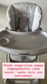 Seggiolone pappa foppapedretti
