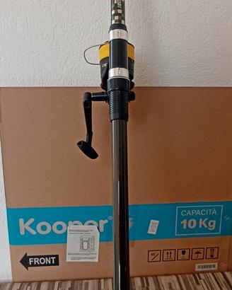 Canna da pesca Predator 360 con mulinello