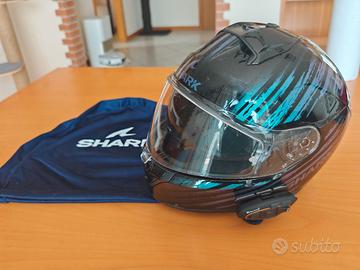 CASCO SHARK RIDILL 2 TG. L + INTERFONO 