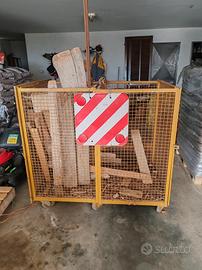 contenitore per trasporto legna 