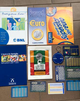 Oggetti propaganda dell'euro