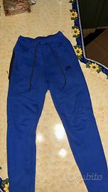 pantalone nike tech blu