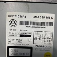 Autoradio VW RCD210