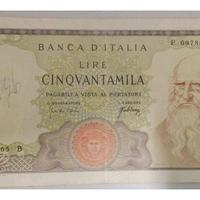 50 Mila lire Leonardo 