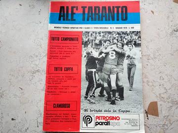 ALE' TARANTO n°5 del MAGGIO 1978 COPPA