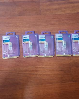 5 Led 25 watt attacco G9 Philips 
