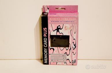 Memory Card Plus Joy Tech per Nintendo 64.