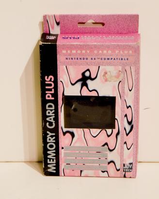 Memory Card Plus Joy Tech per Nintendo 64.