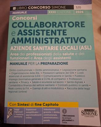 Collaboratore Assistente Amministrativo Libro 2026