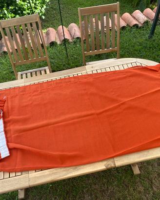 Tenda da interno arancione